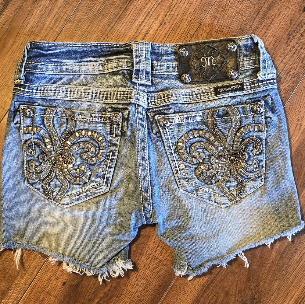 Miss Me Cut-off Jean Shorts